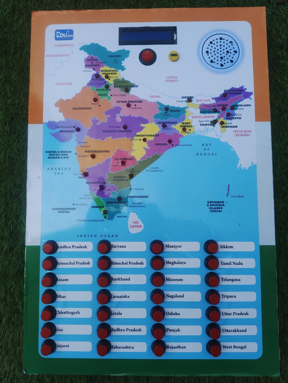 India map busy board