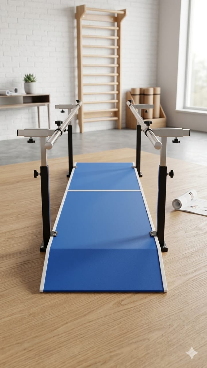 Parallel Bar Walking Trainer with Ramp